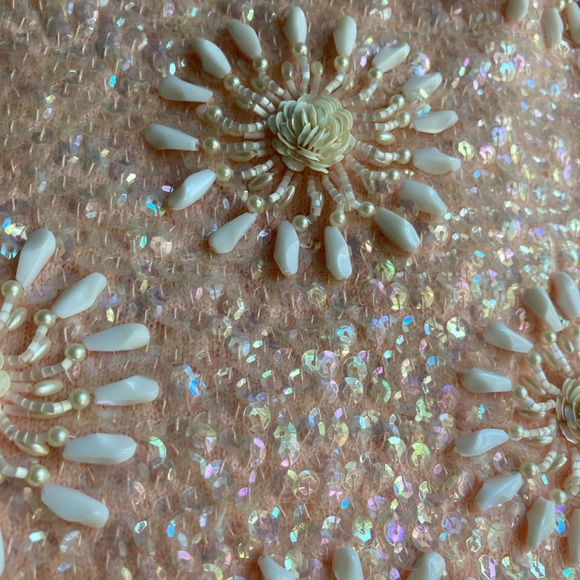 Vintage beaded party top from the 60s - Picture 6 of 6